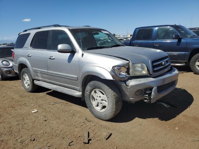 5TDBT48A52S072199 - 2002 TOYOTA SEQUOIA LIMITED SILVER photo 4