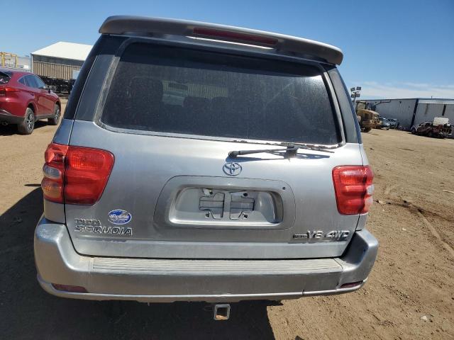 5TDBT48A52S072199 - 2002 TOYOTA SEQUOIA LIMITED SILVER photo 6