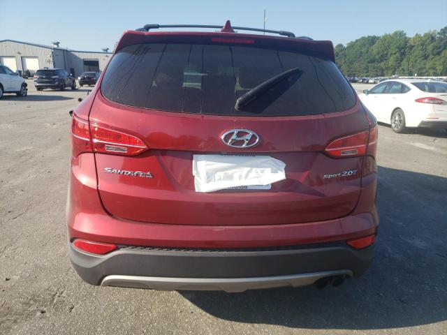 5XYZU3LA3DG113118 - 2013 HYUNDAI SANTA FE S RED photo 6