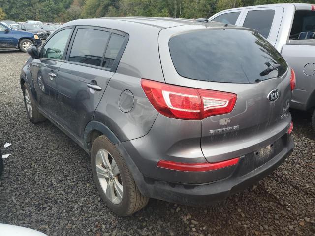 KNDPB3A22D7508106 - 2013 KIA SPORTAGE BASE GRAY photo 2