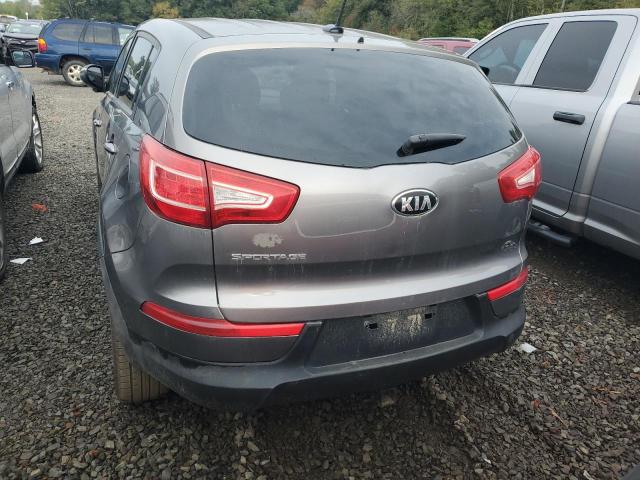 KNDPB3A22D7508106 - 2013 KIA SPORTAGE BASE GRAY photo 6