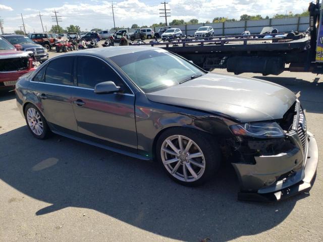 WAUFFAFL1CN011464 - 2012 AUDI A4 PREMIUM PLUS GRAY photo 4