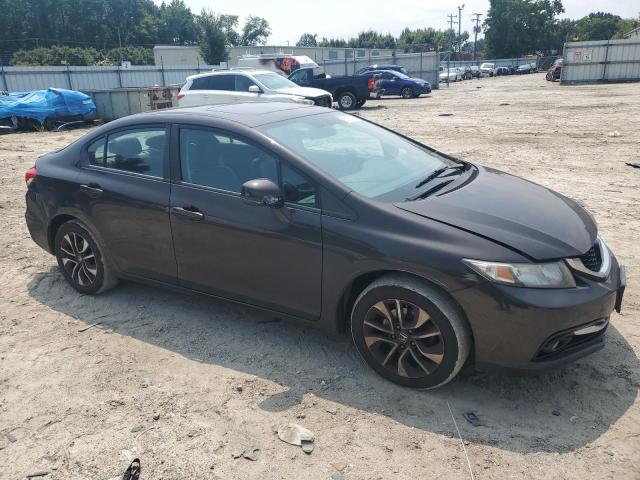 2HGFB2F91DH524623 - 2013 HONDA CIVIC EXL 灰色 照片 4