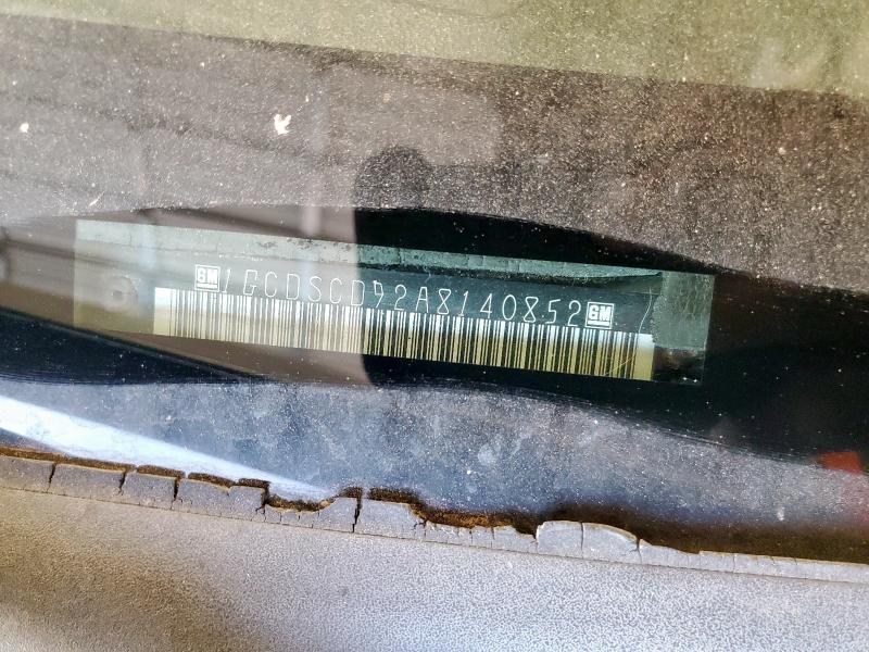 1GCDSCD92A8140852 - 2010 CHEVROLET COLORADO LT SILVER photo 12