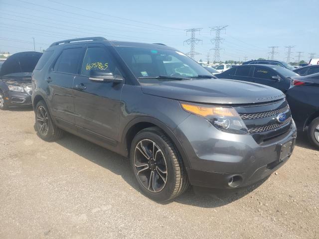 1FM5K8GT3FGC14944 - 2015 FORD EXPLORER SPORT 黑色 照片 4