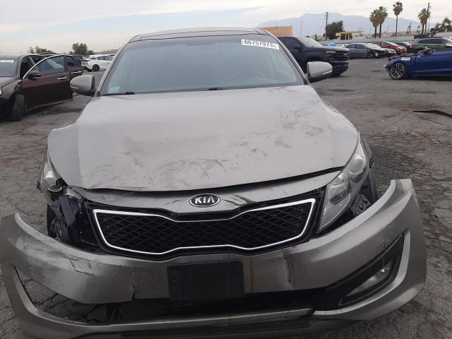 5XXGR4A65DG123098 - 2013 KIA OPTIMA SX TAN photo 5