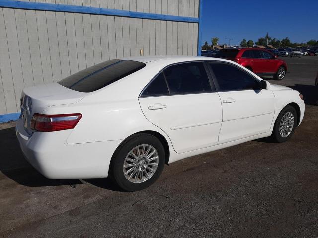 4T1BE46K07U587602 - 2007 TOYOTA CAMRY CE WHITE photo 3