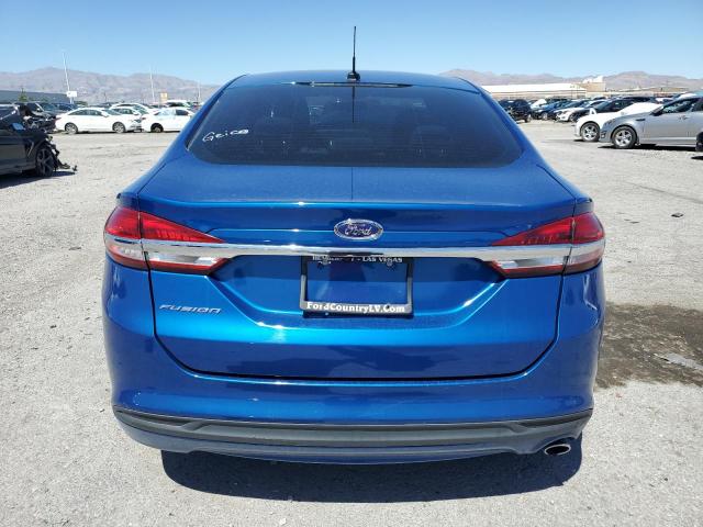 3FA6P0G77HR163769 - 2017 FORD FUSION S BLUE photo 6