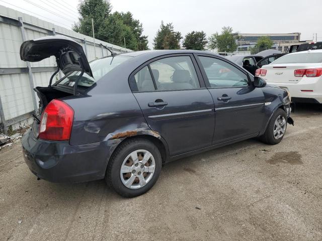 KMHCN46C67U065988 - 2007 HYUNDAI ACCENT GLS BLUE photo 3