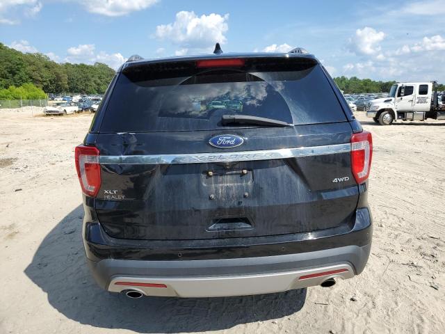 1FM5K8D88HGE07500 - 2017 FORD EXPLORER XLT Սև լուսանկար 6