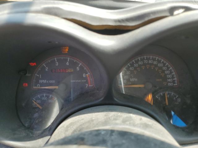 1G2NV52E42M547639 - 2002 PONTIAC GRAND AM GT1 SILVER photo 9