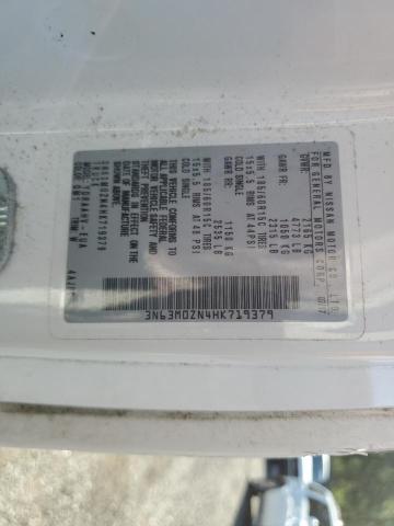 3N63M0ZN4HK719379 - 2017 CHEVROLET CITY EXPRE LT 白色 照片 13