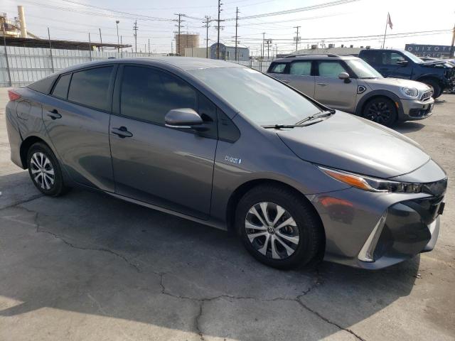 JTDKAMFP5M3196488 - 2021 TOYOTA PRIUS PRIM LE GRAY photo 4