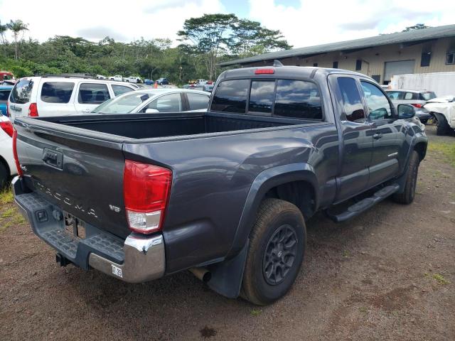 5TFSZ5AN1HX087478 - 2017 TOYOTA TACOMA ACCESS CAB GRAY photo 3