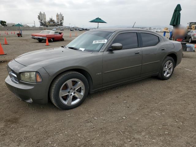 2B3KA53H78H127650 - 2008 DODGE CHARGER R/T GRAY photo 1