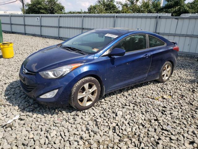 KMHDH6AE6DU020092 - 2013 HYUNDAI ELANTRA CO GS BLUE photo 1