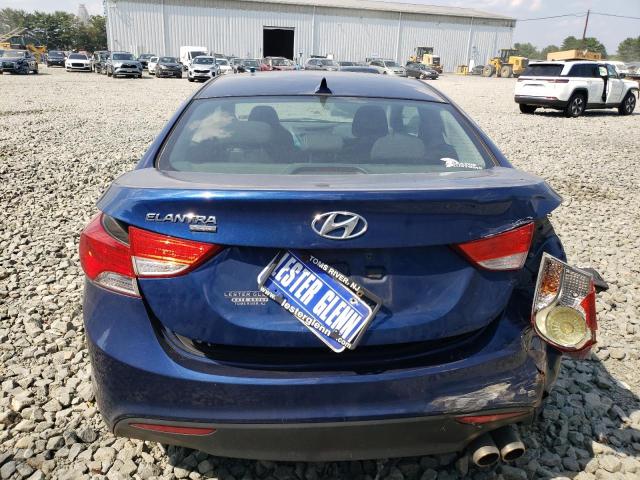 KMHDH6AE6DU020092 - 2013 HYUNDAI ELANTRA CO GS BLUE photo 6