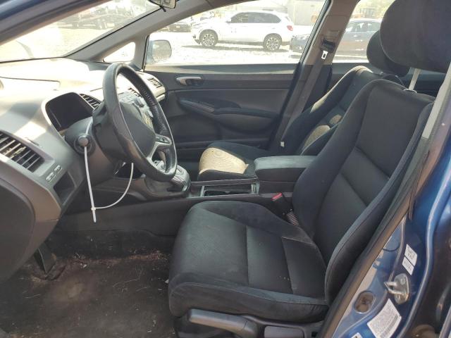 2HGFA1F66AH538743 - 2010 HONDA CIVIC LX-S BLUE photo 7