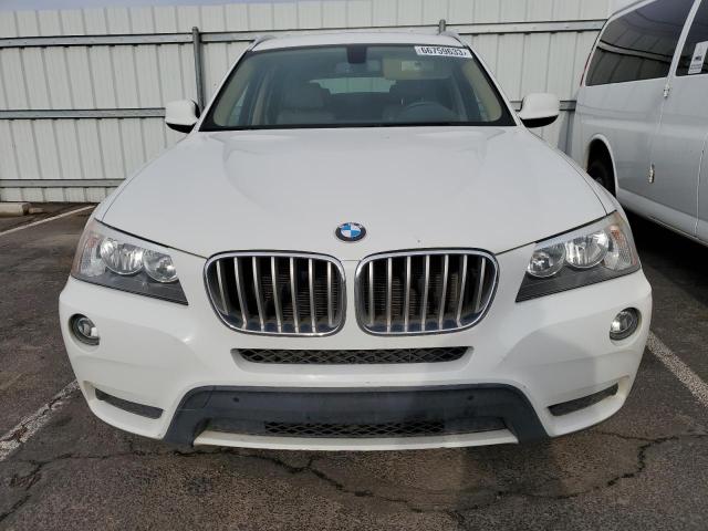 5UXWX9C53D0A31722 - 2013 BMW X3 XDRIVE28I WHITE photo 5