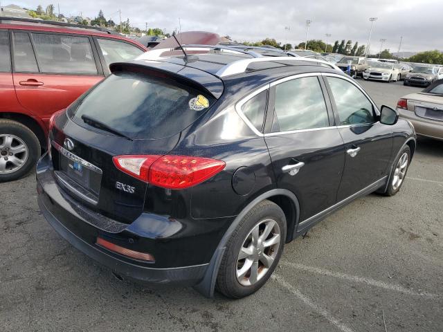 JNKAJ09F98M360783 - 2008 INFINITI EX35 BASE შავი ფოტო 3