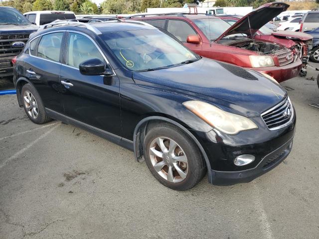 JNKAJ09F98M360783 - 2008 INFINITI EX35 BASE შავი ფოტო 4