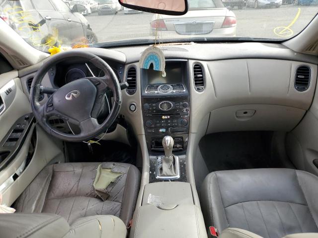 JNKAJ09F98M360783 - 2008 INFINITI EX35 BASE შავი ფოტო 8