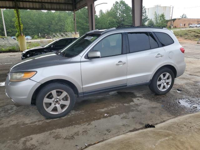 5NMSH13E17H047790 - 2007 HYUNDAI SANTA FE SE SILVER photo 1