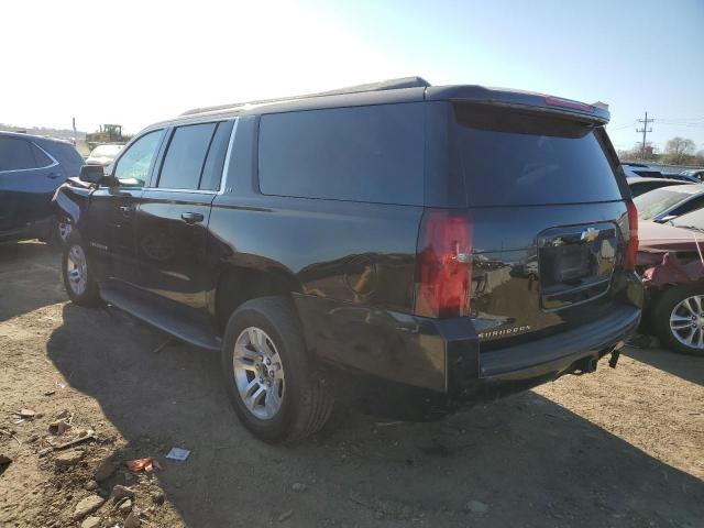 1GNSKHKC7GR135272 - 2016 CHEVROLET SUBURBAN K1500 LT BLACK photo 3