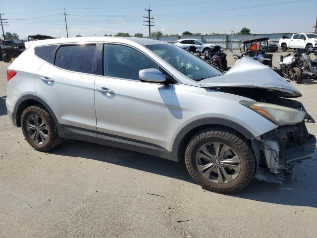 5XYZTDLB7DG071361 - 2013 HYUNDAI SANTA FE S GRAY photo 4