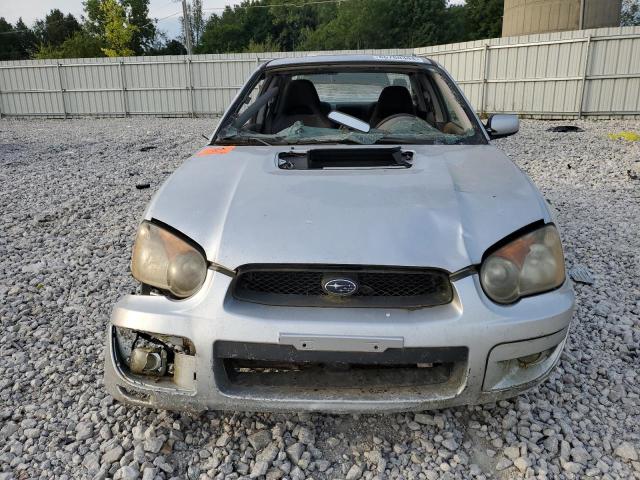 JF1GD29694H510883 - 2004 SUBARU IMPREZA WRX SILVER photo 5