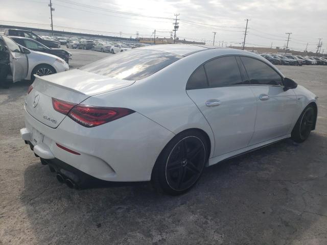 W1K5J5DB1MN189252 - 2021 MERCEDES-BENZ CLA 45 AMG WHITE photo 3