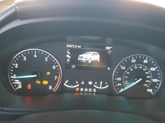 MAJ3S2GE0MC431792 - 2021 FORD ECOSPORT SE Красный фото 9