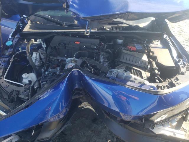 2HGFE2F57NH535373 - 2022 HONDA CIVIC SPORT BLUE photo 11