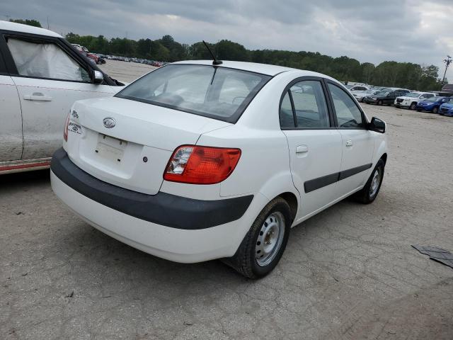 KNADE223196548019 - 2009 KIA RIO BASE WHITE photo 3