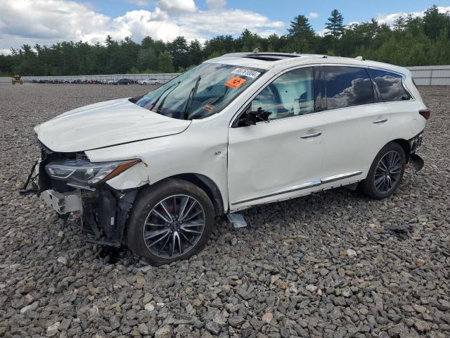 5N1DL0MM3HC501136 - 2017 INFINITI QX60 WHITE photo 1