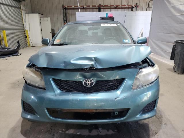 1NXBU4EE3AZ188740 - 2010 TOYOTA COROLLA BASE ლურჯი ფოტო 5