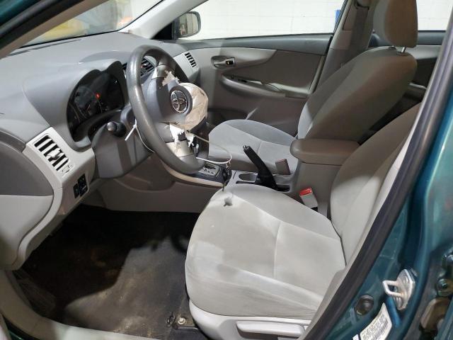 1NXBU4EE3AZ188740 - 2010 TOYOTA COROLLA BASE ლურჯი ფოტო 7