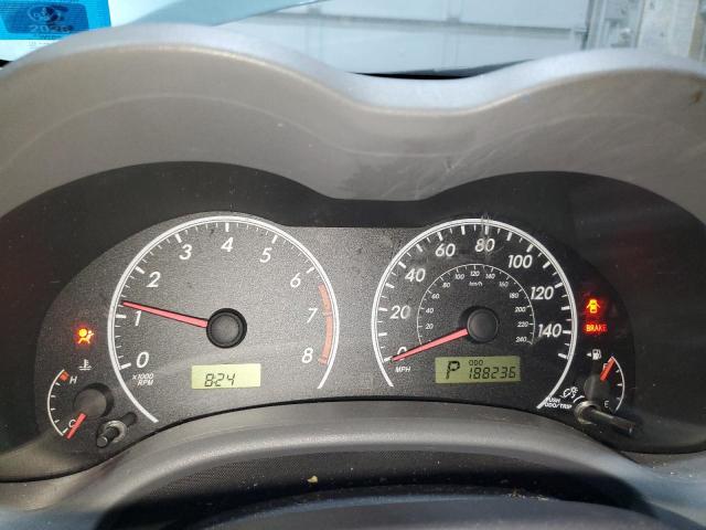 1NXBU4EE3AZ188740 - 2010 TOYOTA COROLLA BASE ლურჯი ფოტო 9