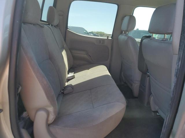 5TEHN72NX4Z460584 - 2004 TOYOTA TACOMA DOUBLE CAB Сріблястий фото 10
