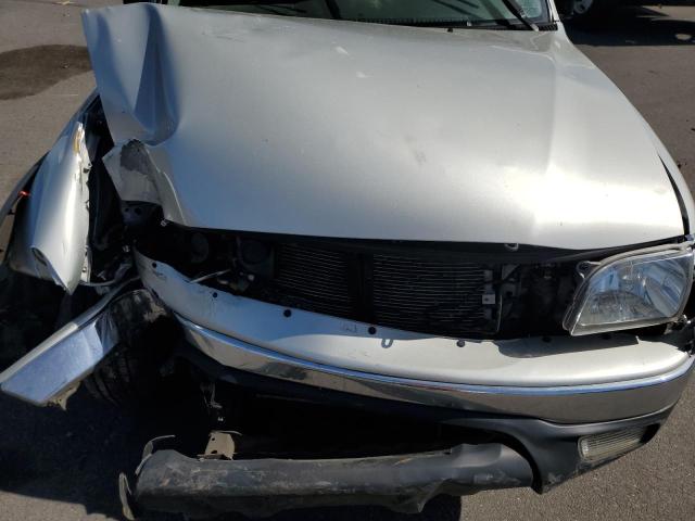 5TEHN72NX4Z460584 - 2004 TOYOTA TACOMA DOUBLE CAB Сріблястий фото 11