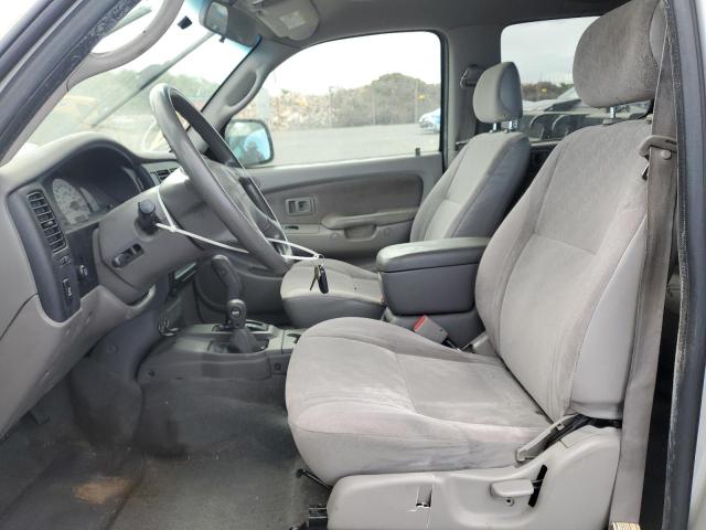 5TEHN72NX4Z460584 - 2004 TOYOTA TACOMA DOUBLE CAB Сріблястий фото 7