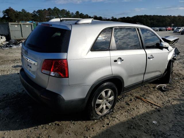 5XYKT3A14BG170478 - 2011 KIA SORENTO BASE SILVER photo 4