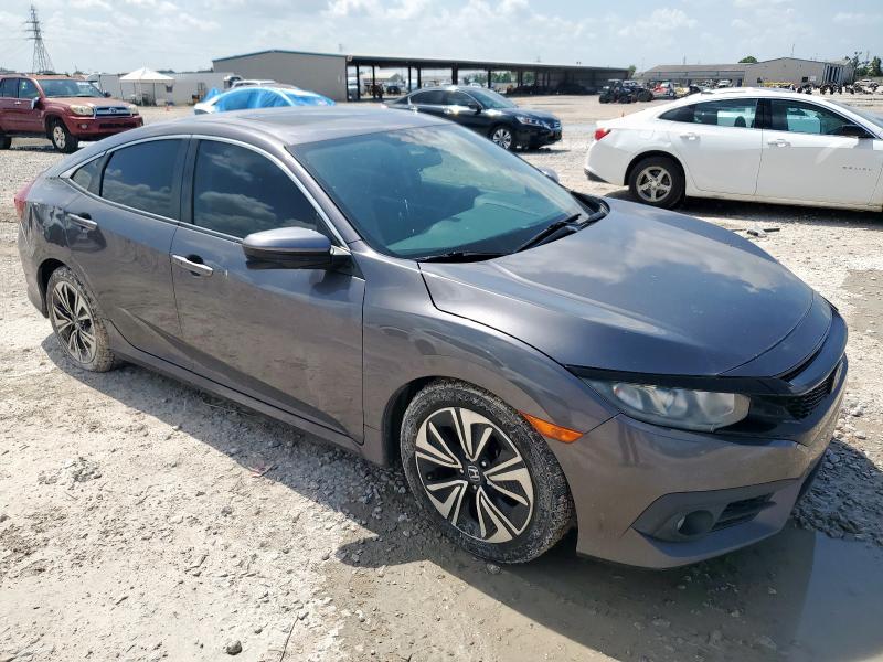 2HGFC1F35GH645730 - 2016 HONDA CIVIC EX GRAY photo 4