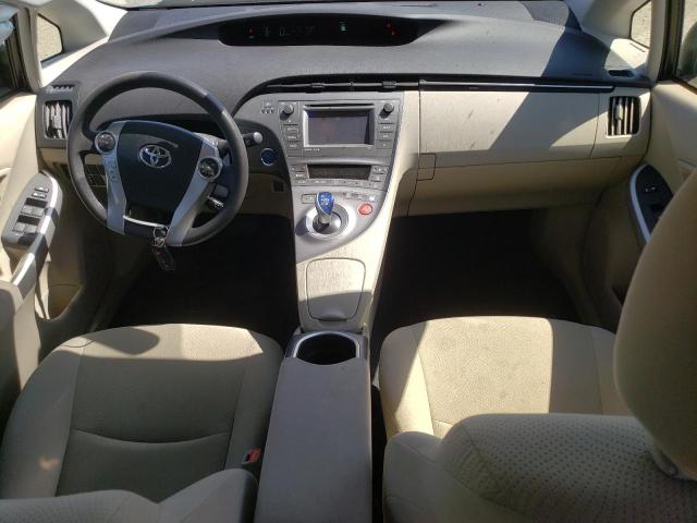 JTDKN3DU8F1878674 - 2015 TOYOTA PRIUS TURQUOISE photo 8