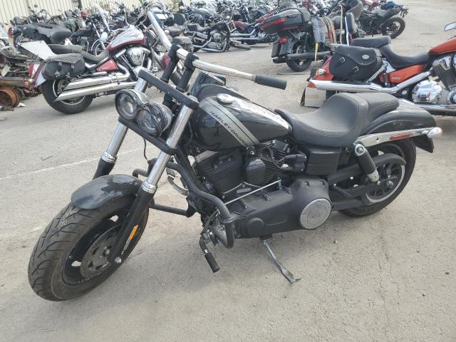 1HD1GYM11FC327854 - 2015 HARLEY-DAVIDSON FXDF DYNA FAT BOB BLACK photo 2