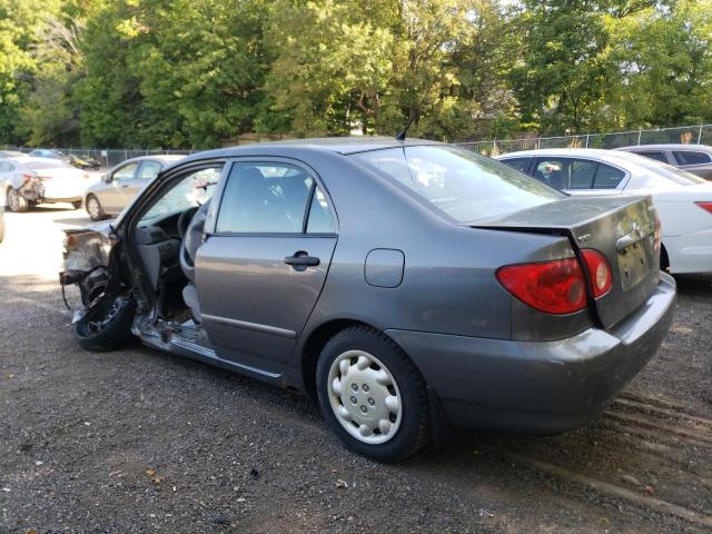 2T1BR32E85C914339 - 2005 TOYOTA COROLLA CE GRAY photo 2