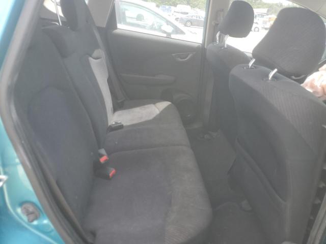 JHMGE8H52CC010853 - 2012 HONDA FIT SPORT BLUE photo 10