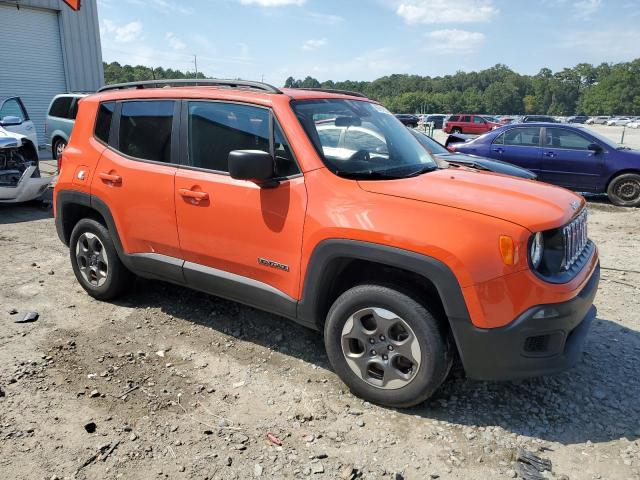 ZACCJBABXHPF67747 - 2017 JEEP RENEGADE SPORT ORANGE photo 4