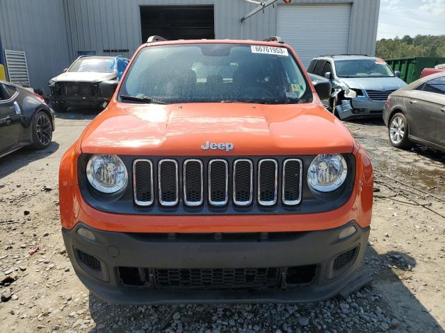 ZACCJBABXHPF67747 - 2017 JEEP RENEGADE SPORT ORANGE photo 5