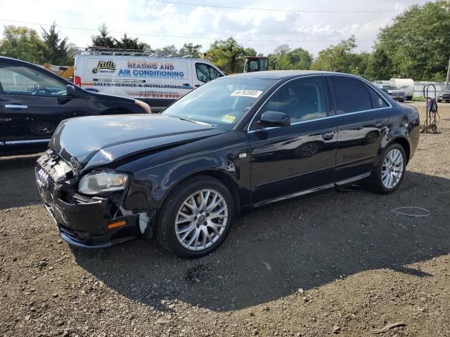 WAUAF78E58A159773 - 2008 AUDI A4 2.0T BLACK photo 1